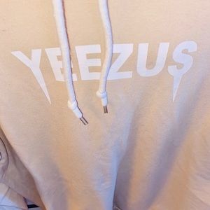 “Yeezus” tour print hoodie.